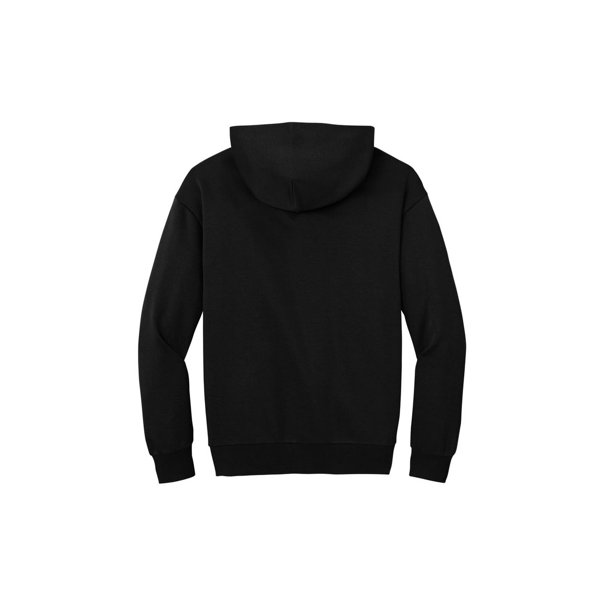 District V.I.T. Heavyweight Fleece Hoodie — Black (Back)