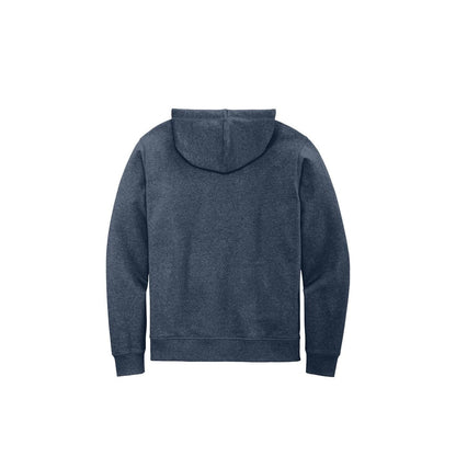 District® Re-Fleece™ Zip-Up Hoodie — Heathered Navy (Back)