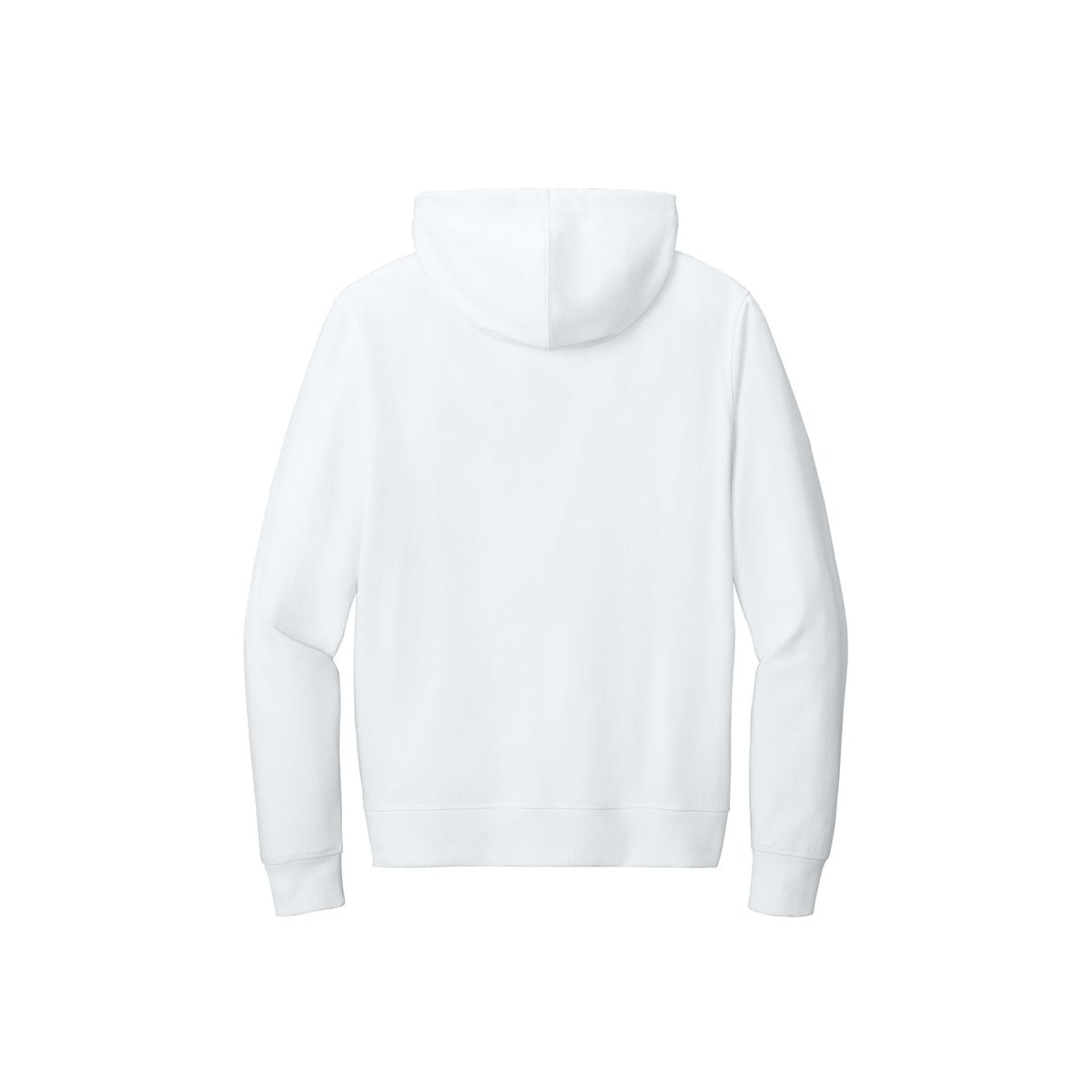 District® Re-Fleece™ Zip-Up Hoodie — White (Back)