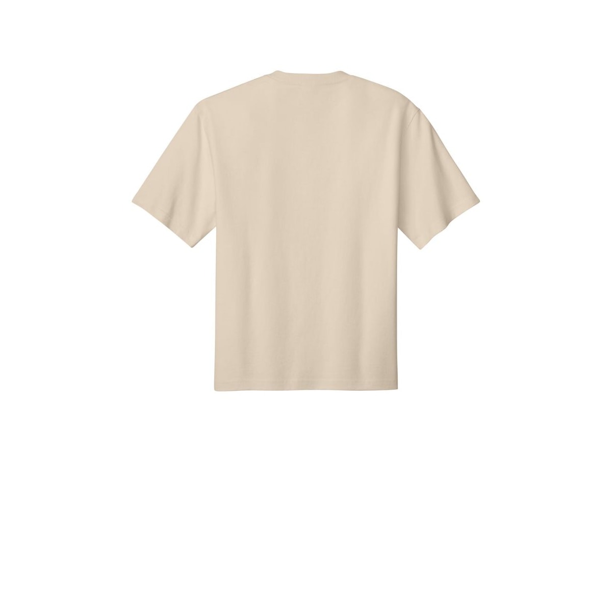 District 7-Oz. Gritty Tee — Chai (Back)