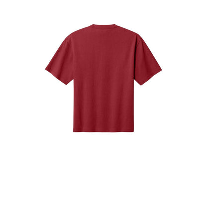 District 7-Oz. Gritty Tee — Cherrywood (Back)