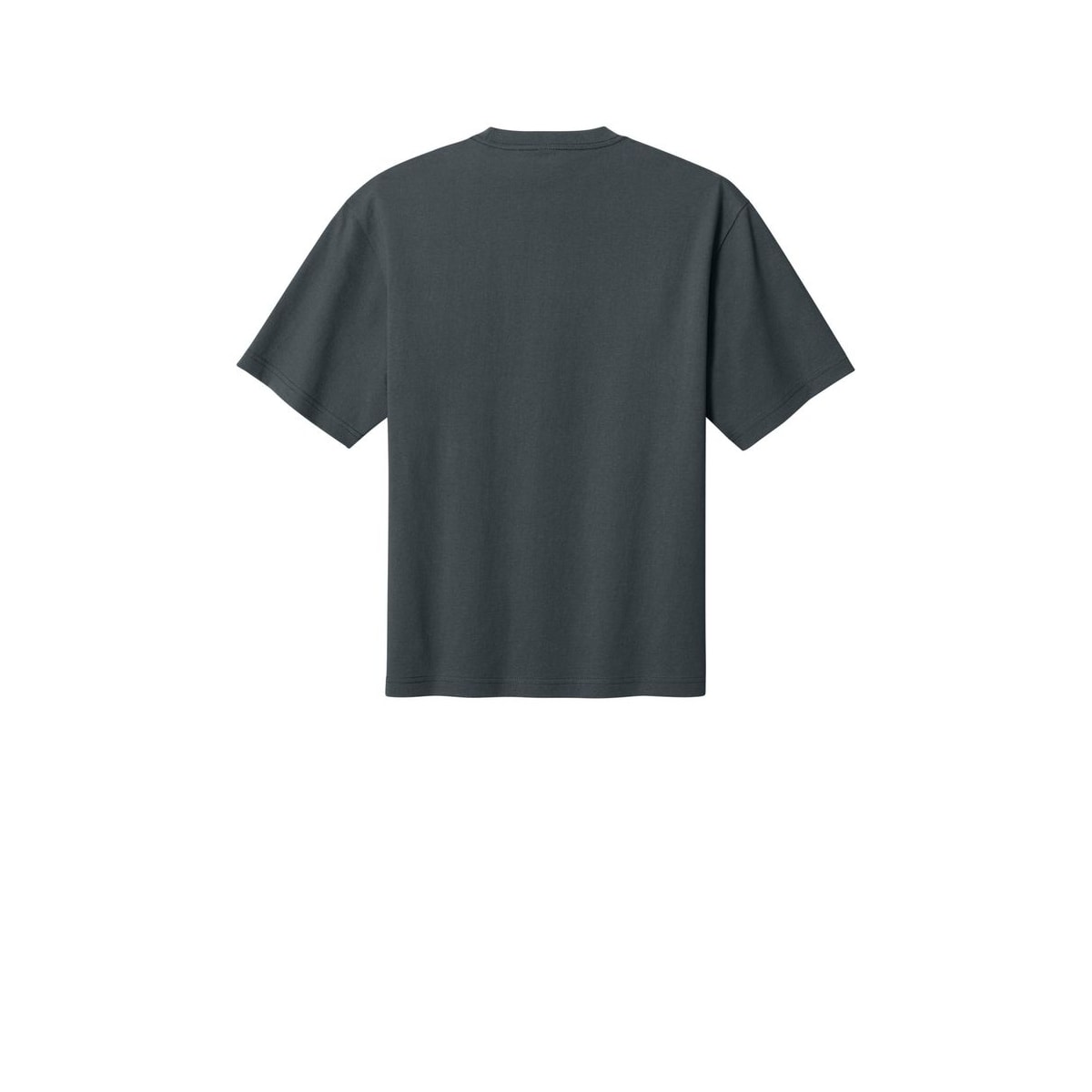 District 7-Oz. Gritty Tee — Graphite (Back)