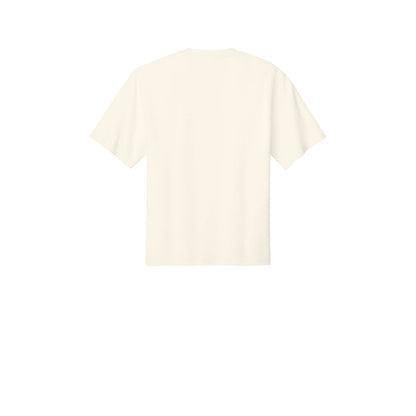 District 7-Oz. Gritty Tee — Ivory (Back)