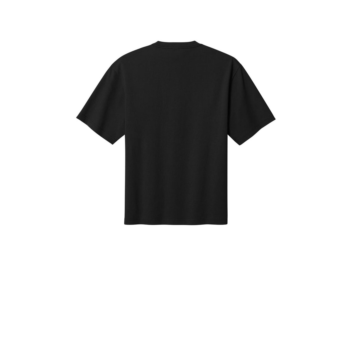 District 7-Oz. Gritty Tee — Black (Back)