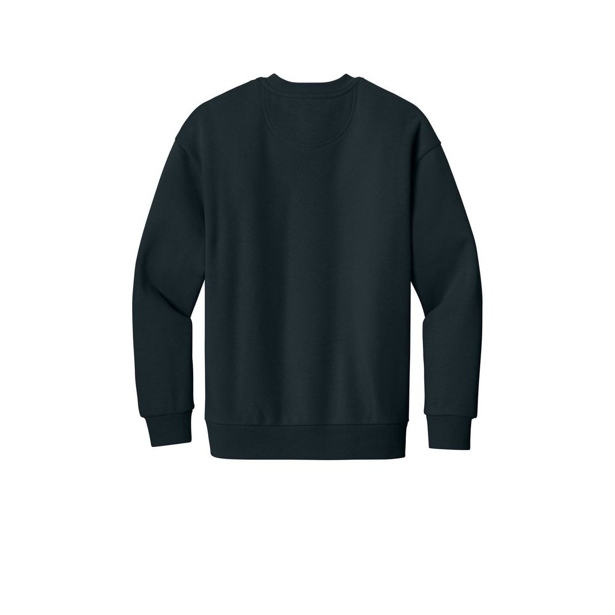 District V.I.T. Heavyweight Fleece Crew — Navy Blue (Back)