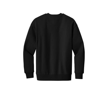 District V.I.T. Heavyweight Fleece Crew — Black (Back)