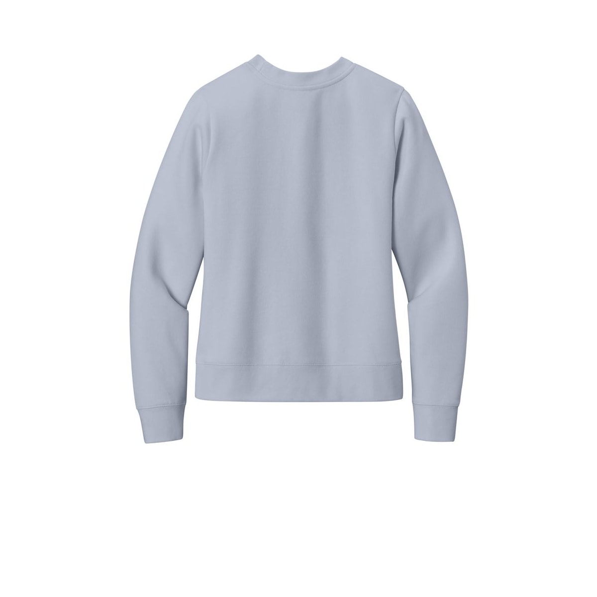 District Women's V.I.T. Fleece Crew — Icelandic Purple (Back)