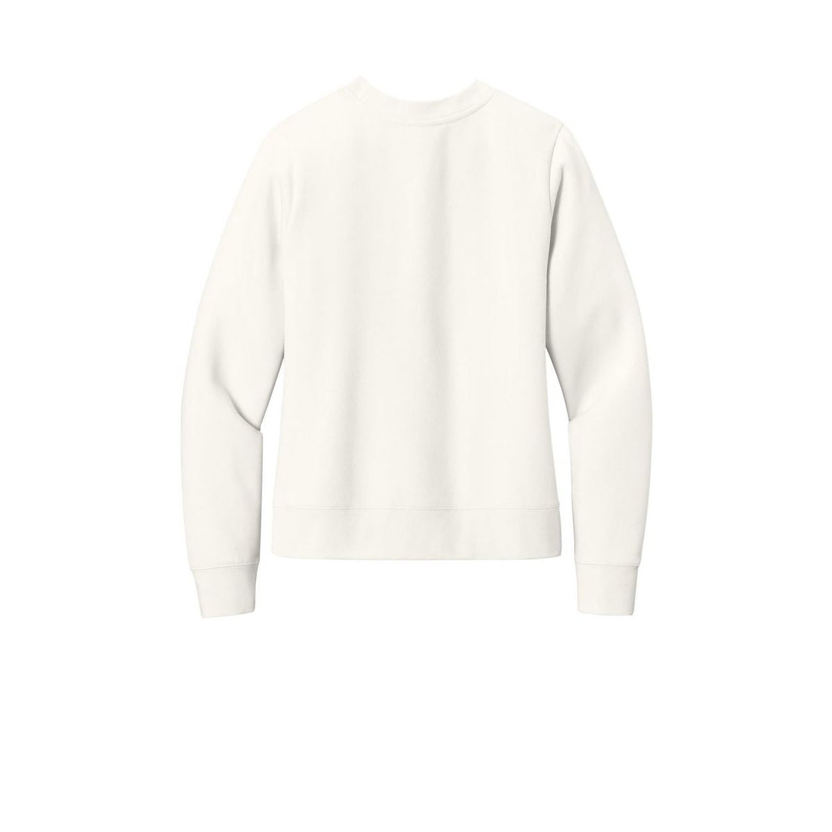 District Women's V.I.T. Fleece Crew — Gardenia (Back)