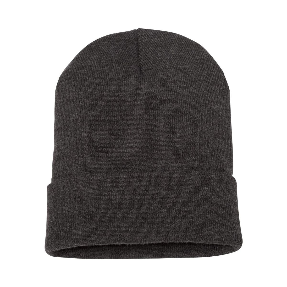 Cuffed Beanie — Dark Grey (Back)