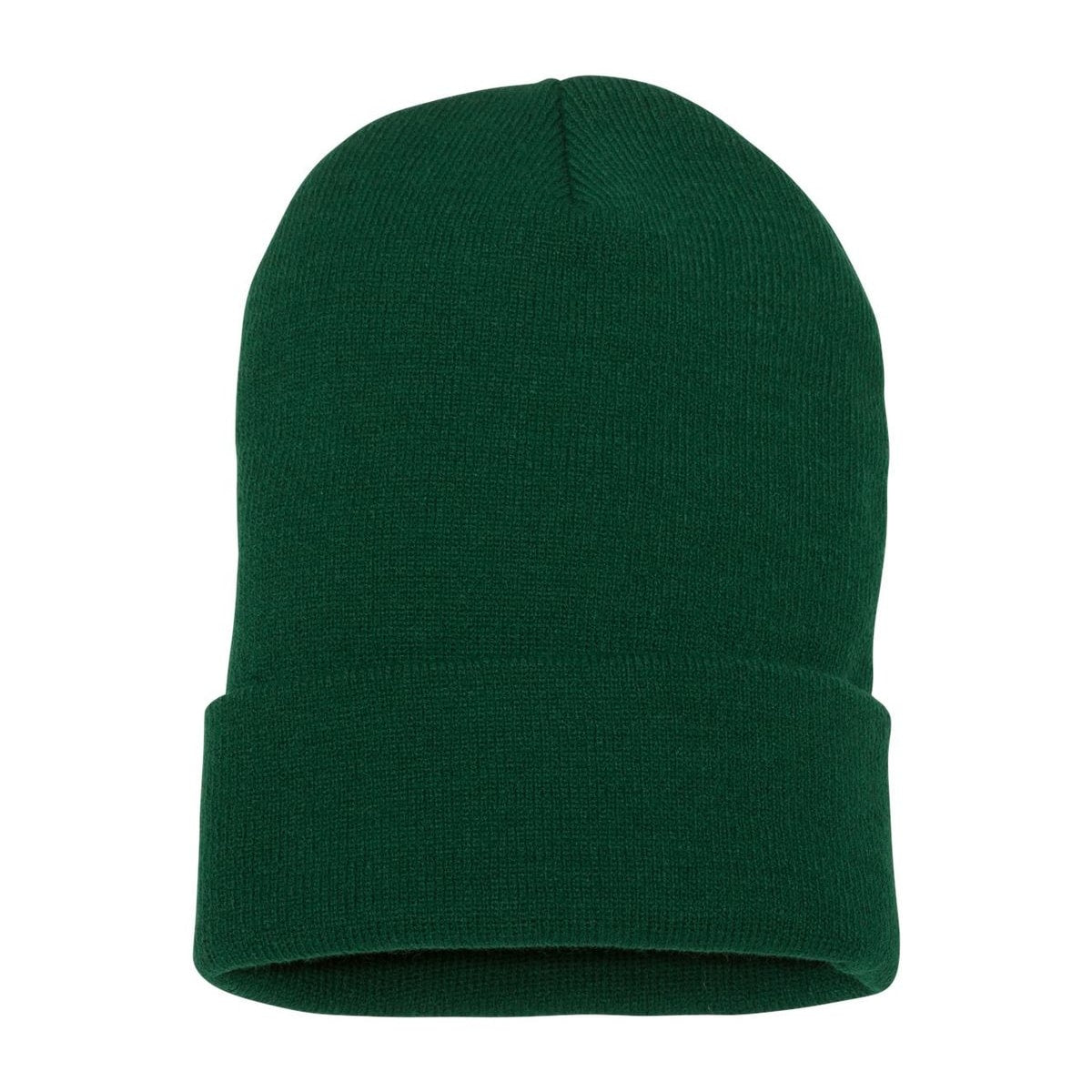 Cuffed Beanie — Spruce (Back)