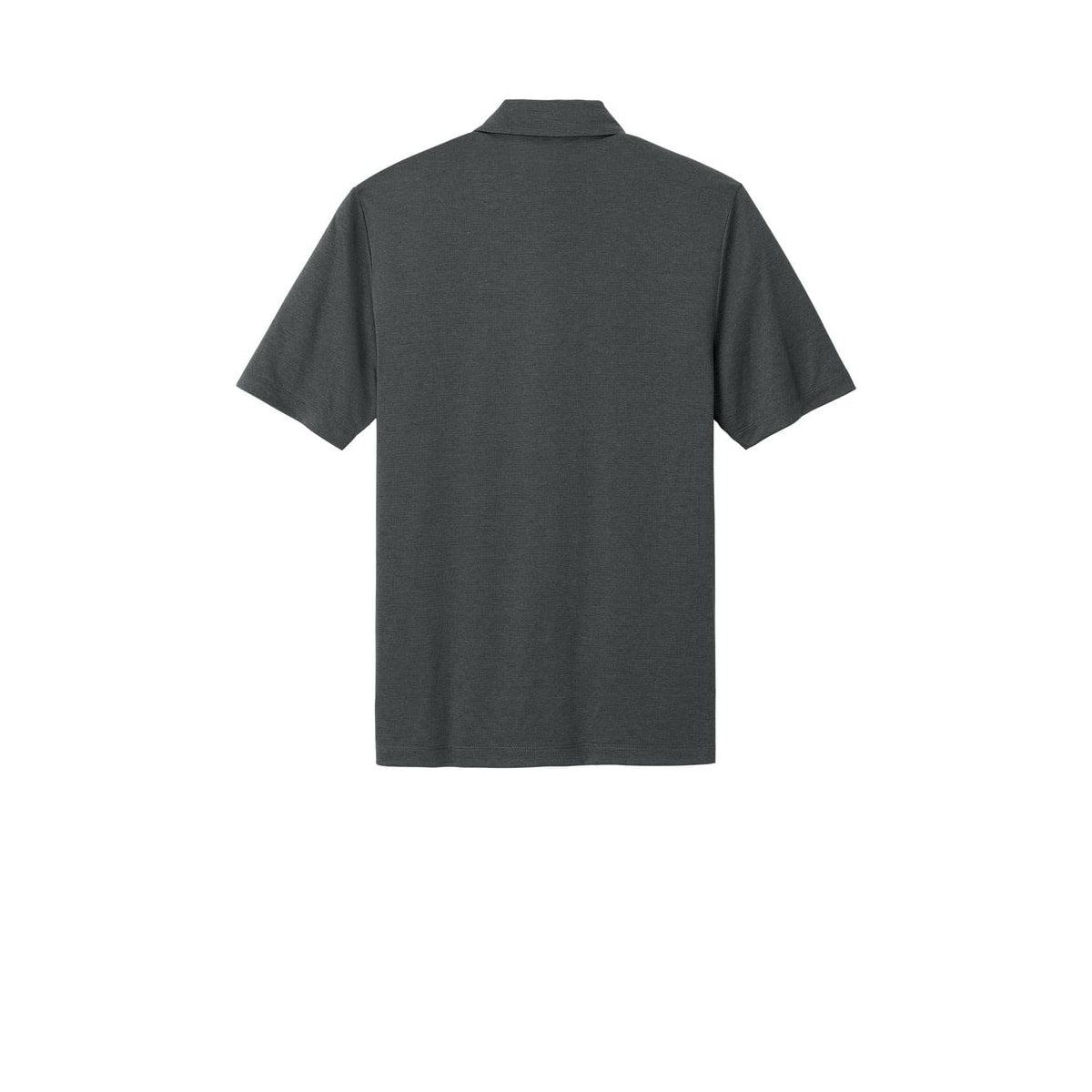Mercer+Mettle Recharge Jersey Polo — Anchor Grey Heather (Back)