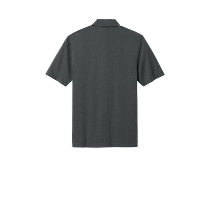 Mercer+Mettle Recharge Jersey Polo — Anchor Grey Heather (Back)
