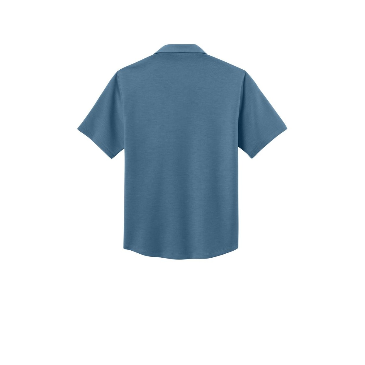 Mercer+Mettle Lite Spacer Polo — Harbor Blue (Back)
