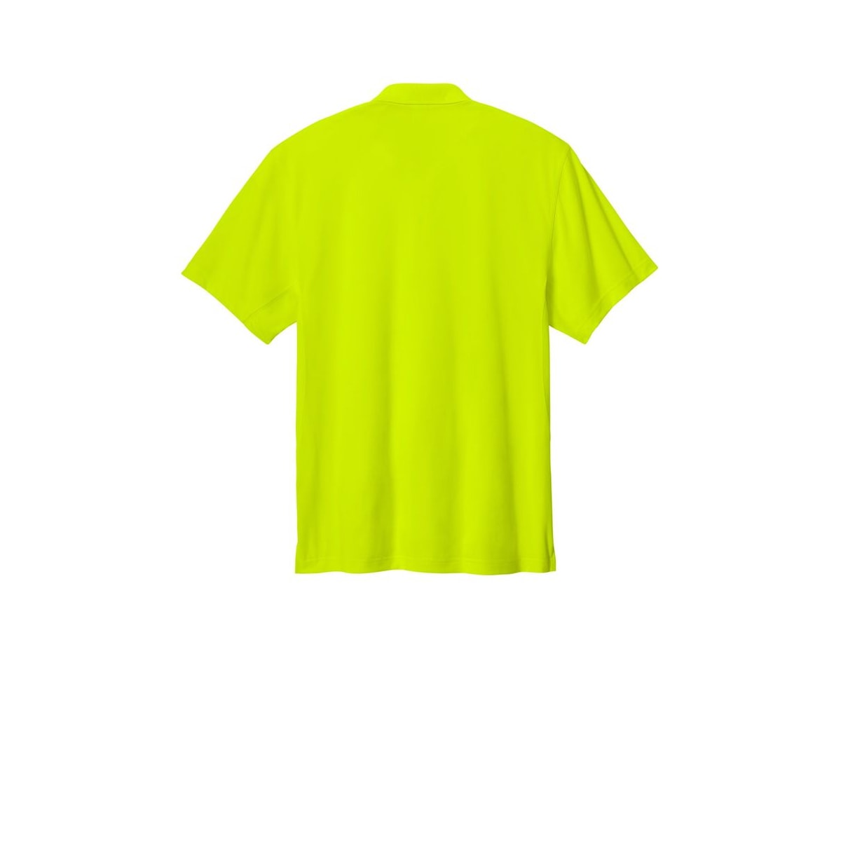 CornerStone Workwear Pro Tactical Polo — Safety Yellow (Back)