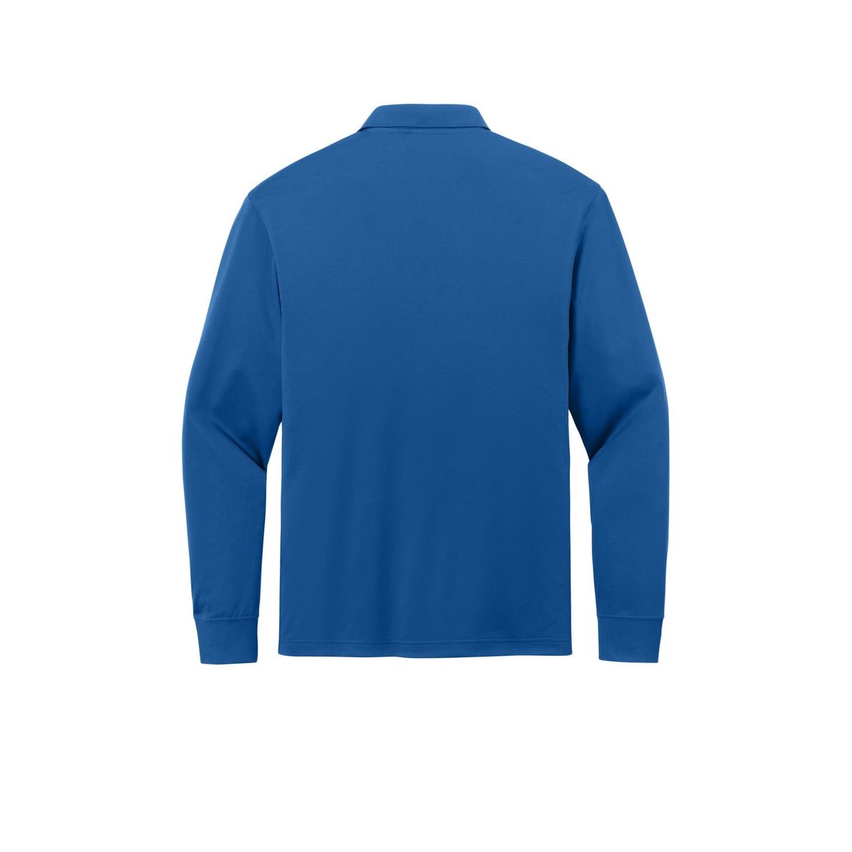 CornerStone Workwear Pro Tactical Long Sleeve Polo — Royal (Back)