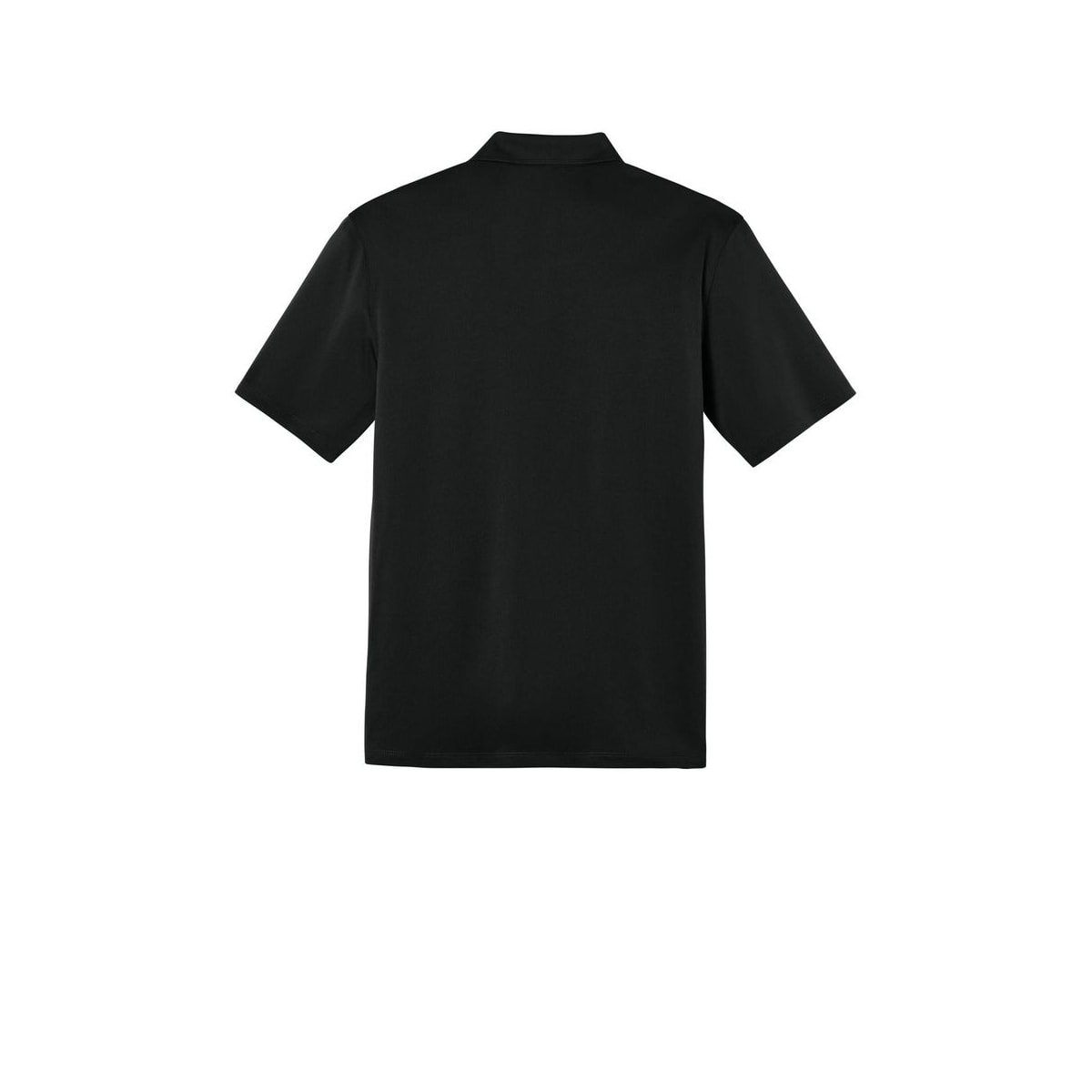 Port Authority Wearever Performance Pique Pocket Polo — Deep Black (Back)