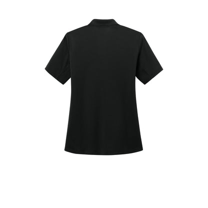 CornerStone Women's Workwear Pro Tactical Polo — Black (Back)