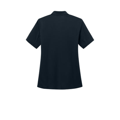 CornerStone Women's Workwear Pro Tactical Polo — Dark Navy (Back)