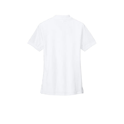 Jerzees Women's Dri-Power Sport Shirt — White (Back)