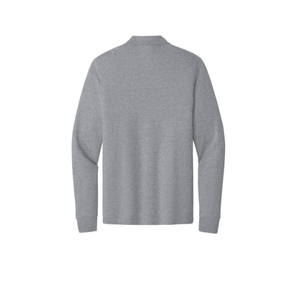 Jerzees Dri-Power Long Sleeve Sport Shirt — Oxford (Back)