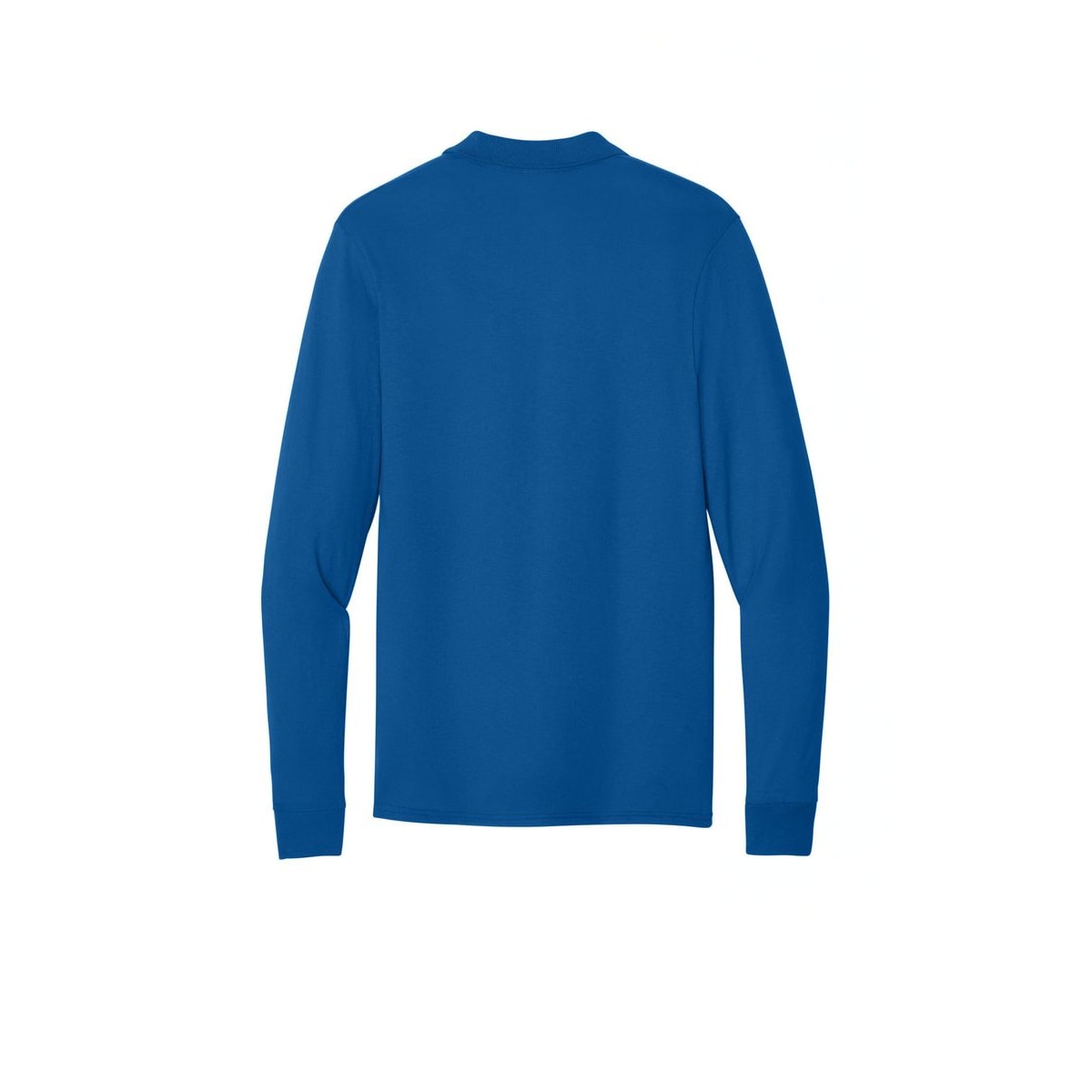 Jerzees Dri-Power Long Sleeve Sport Shirt — Royal (Back)