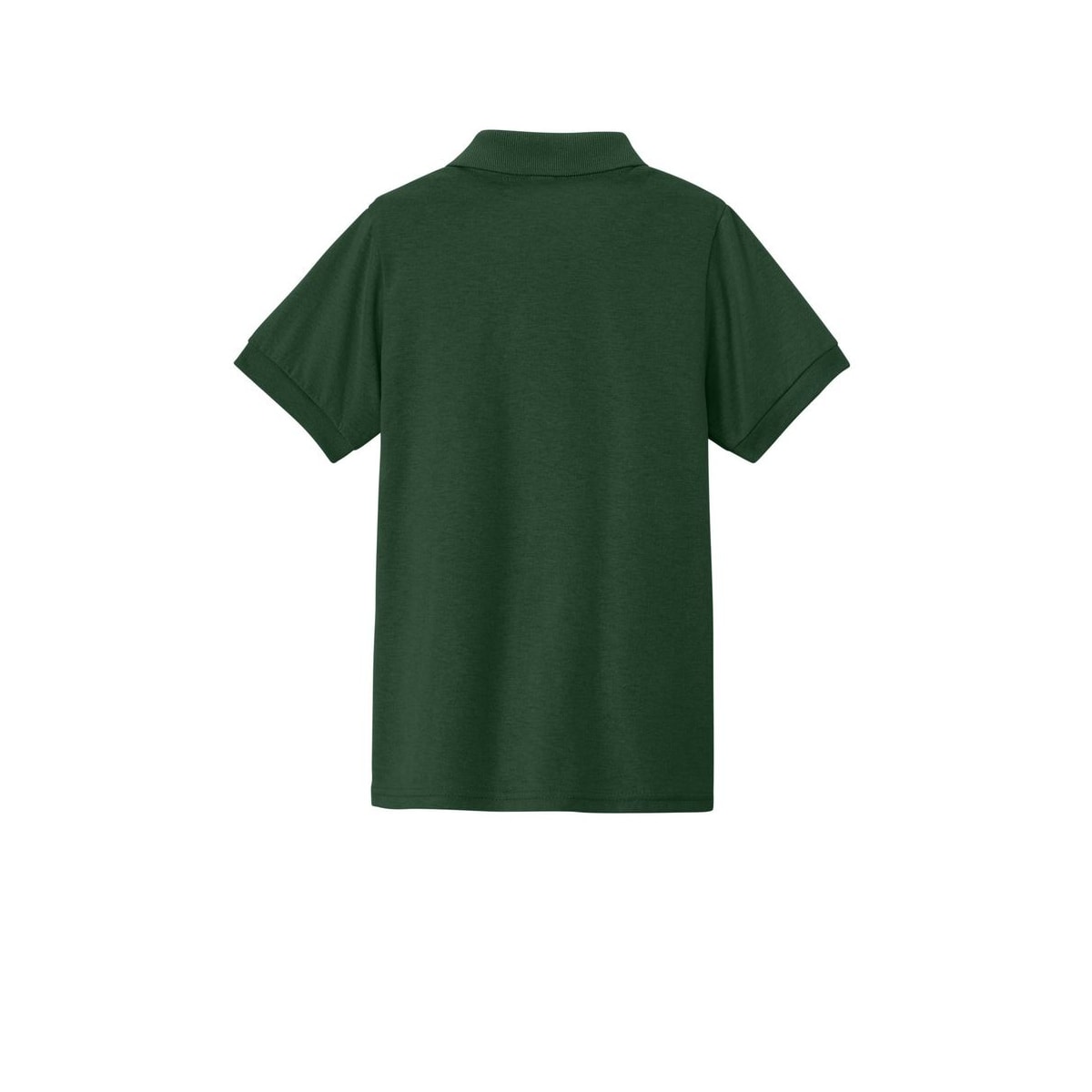 Jerzees Youth Dri-Power Sport Shirt — Forest Green (Back)