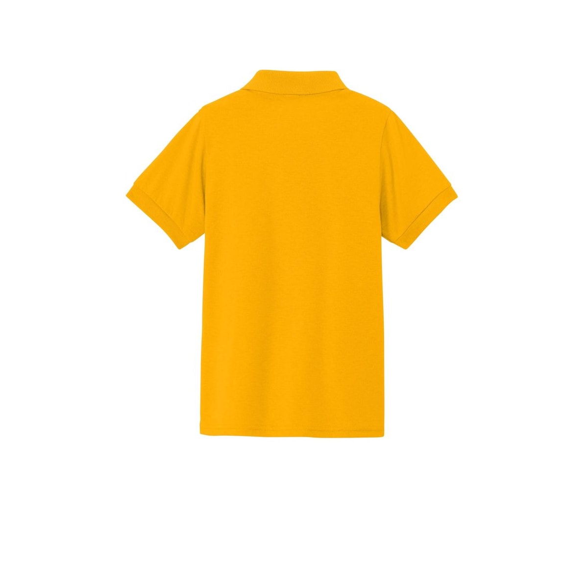 Jerzees Youth Dri-Power Sport Shirt — Gold (Back)
