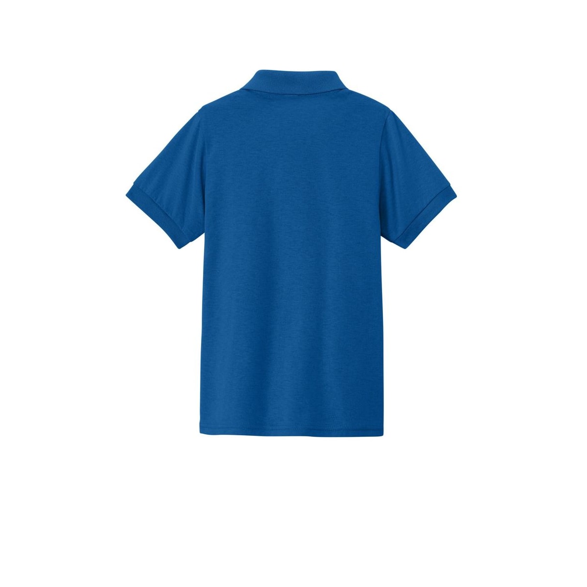 Jerzees Youth Dri-Power Sport Shirt — Royal (Back)