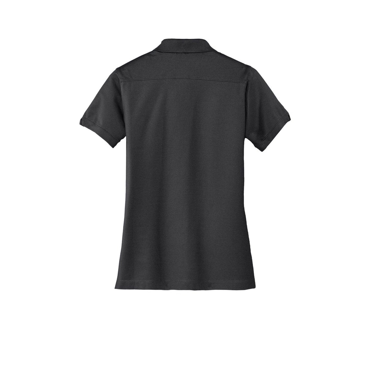 Port Authority Women's Stretch Pique Polo — Grey Smoke (Back)