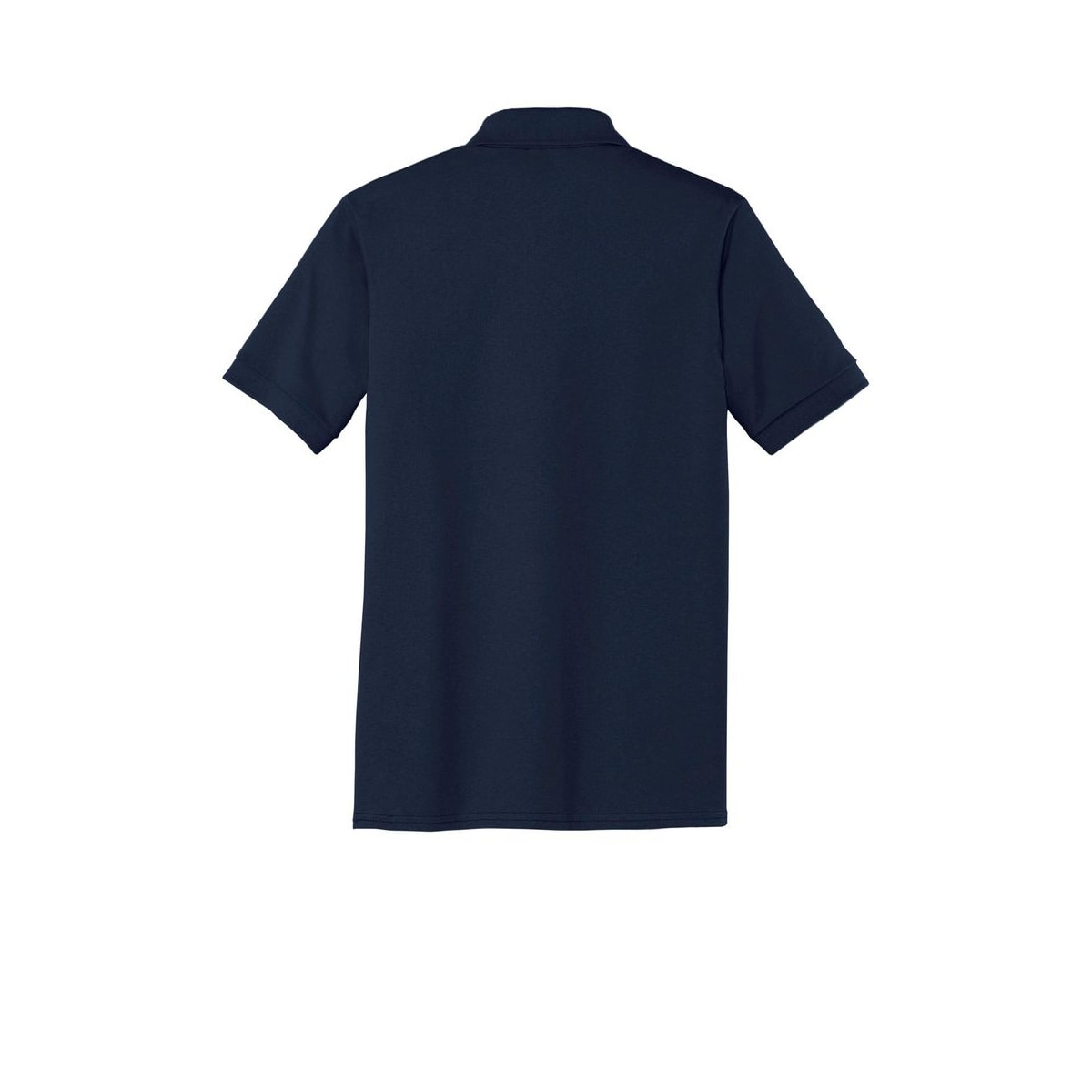 Port & Co Tall Core Blend Jersey Knit Polo — Deep Navy (Back)