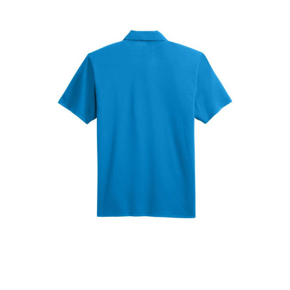 Port Authority Performance Staff Polo — Brilliant Blue (Back)