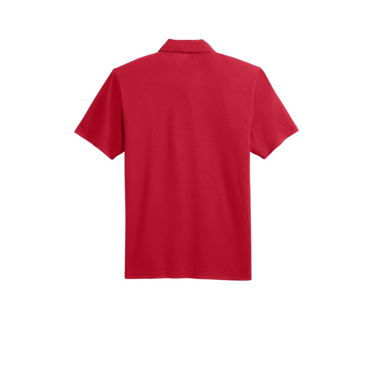Port Authority Performance Staff Polo — Engine Red (Back)