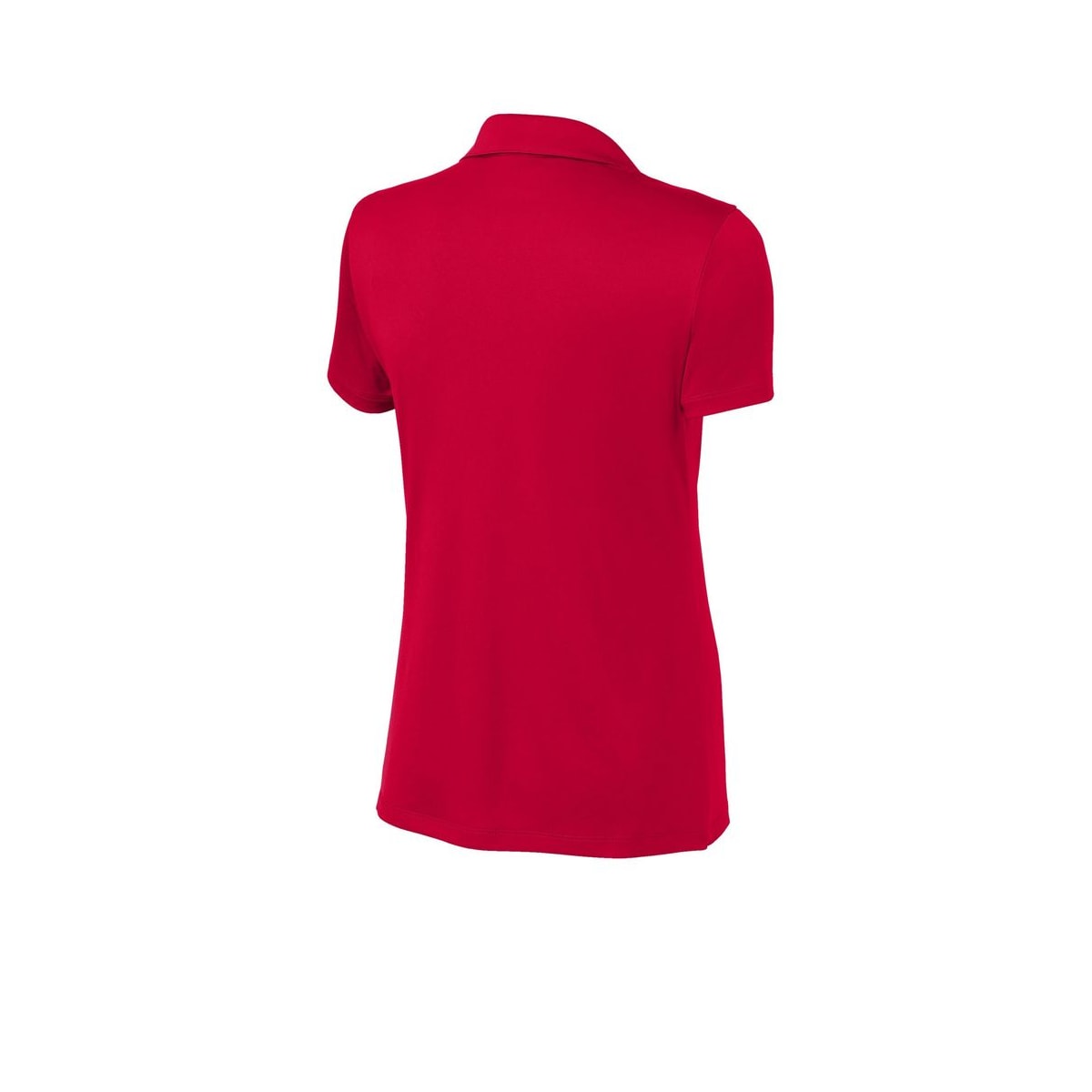 Sport-Tek Women's PosiCharge Re-Compete Polo — Deep Red (Back)