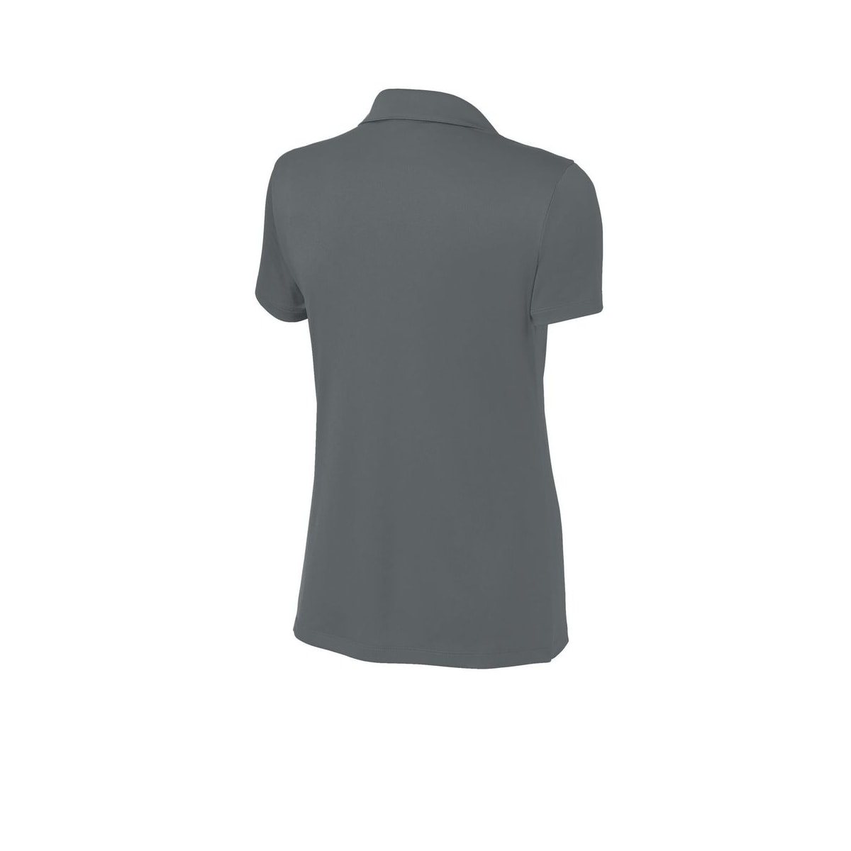 Sport-Tek Women's PosiCharge Re-Compete Polo — Iron Grey (Back)