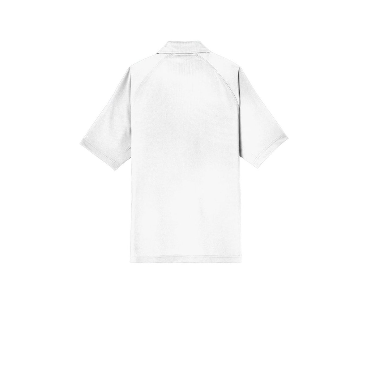 CornerStone Select Lightweight Snag-Proof Tactical Polo — White (Back)