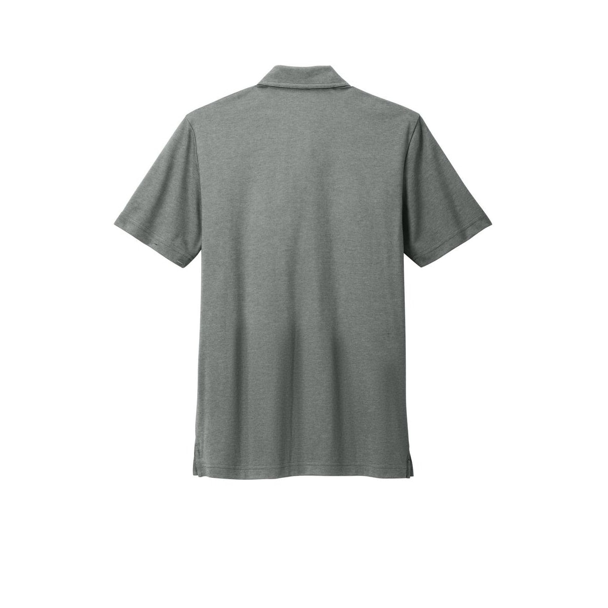 TravisMathew Sunsetters Pocket Polo — Black Heather (Back)
