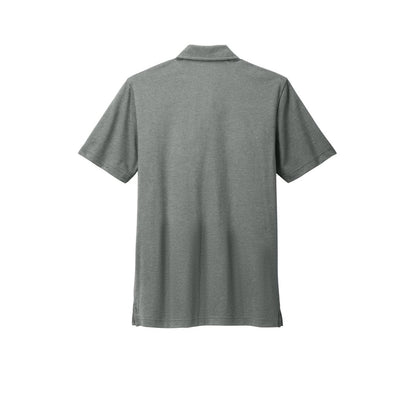 TravisMathew Sunsetters Pocket Polo — Black Heather (Back)