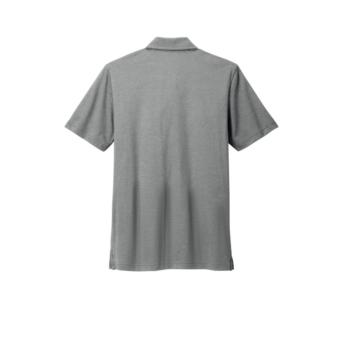TravisMathew Sunsetters Pocket Polo — Grey Heather (Back)