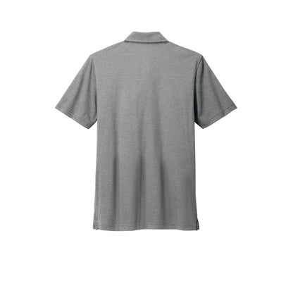 TravisMathew Sunsetters Pocket Polo — Grey Heather (Back)