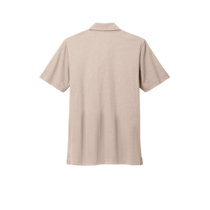 TravisMathew Sunsetters Pocket Polo — Portabella Heather (Back)