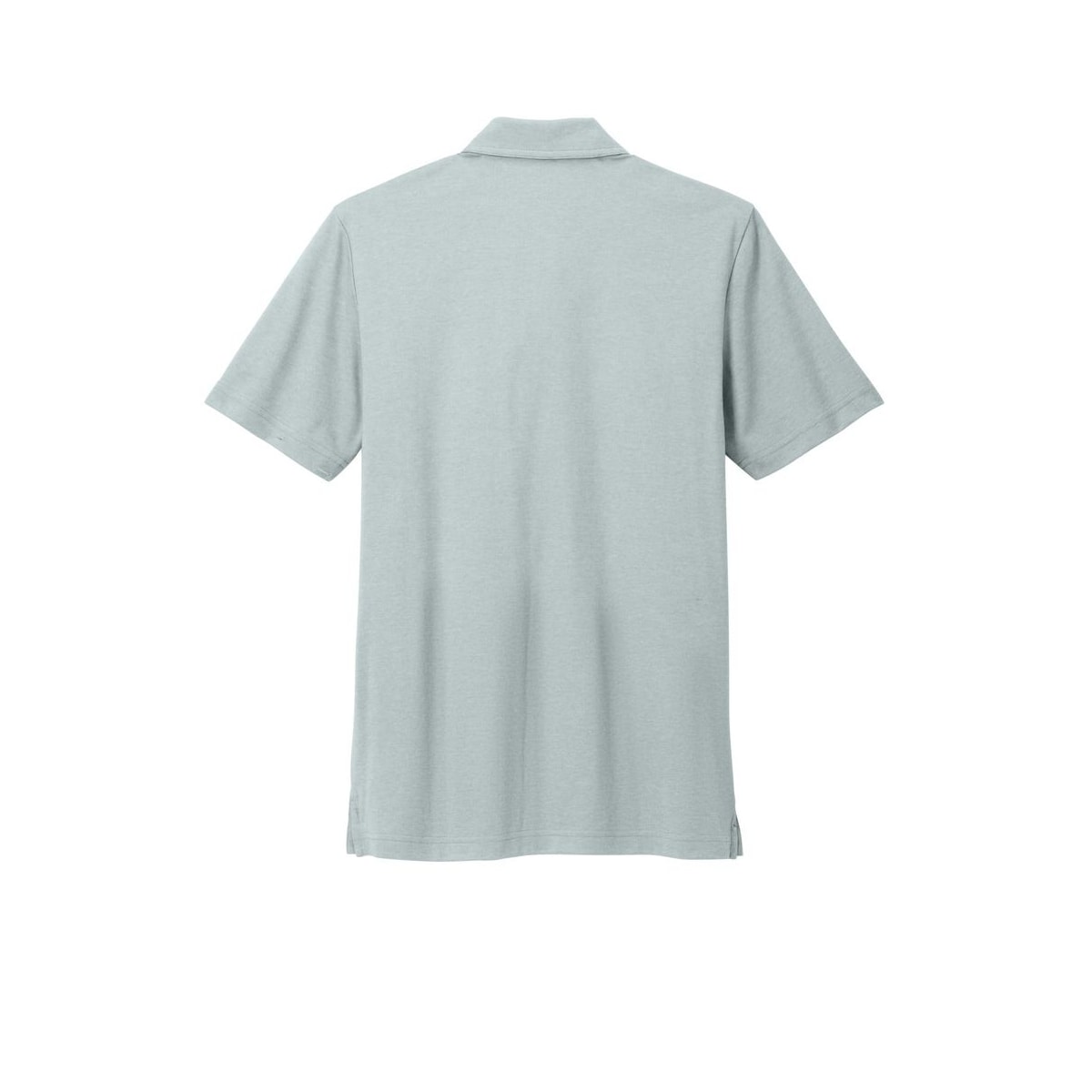 TravisMathew Sunsetters Pocket Polo — Balsam Green Heather (Back)