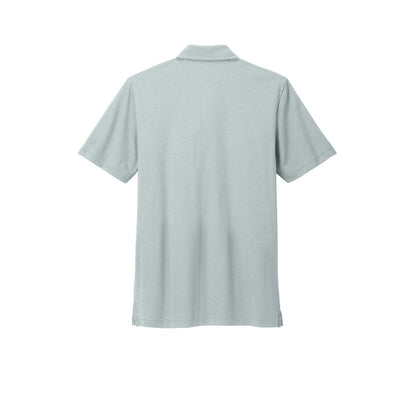 TravisMathew Sunsetters Pocket Polo — Balsam Green Heather (Back)