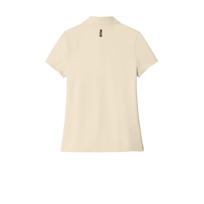 MiiR Women's Alta Polo — Alabaster (Back)