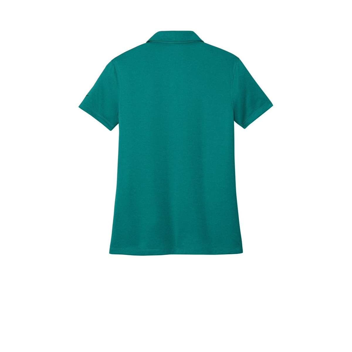 Nike Women's Dri-FIT Smooth Heather Polo — Bright Spruce Heather (Back)