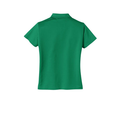 Nike Women's Tech Basic Dri-FIT Polo — Lucky Green (Back)