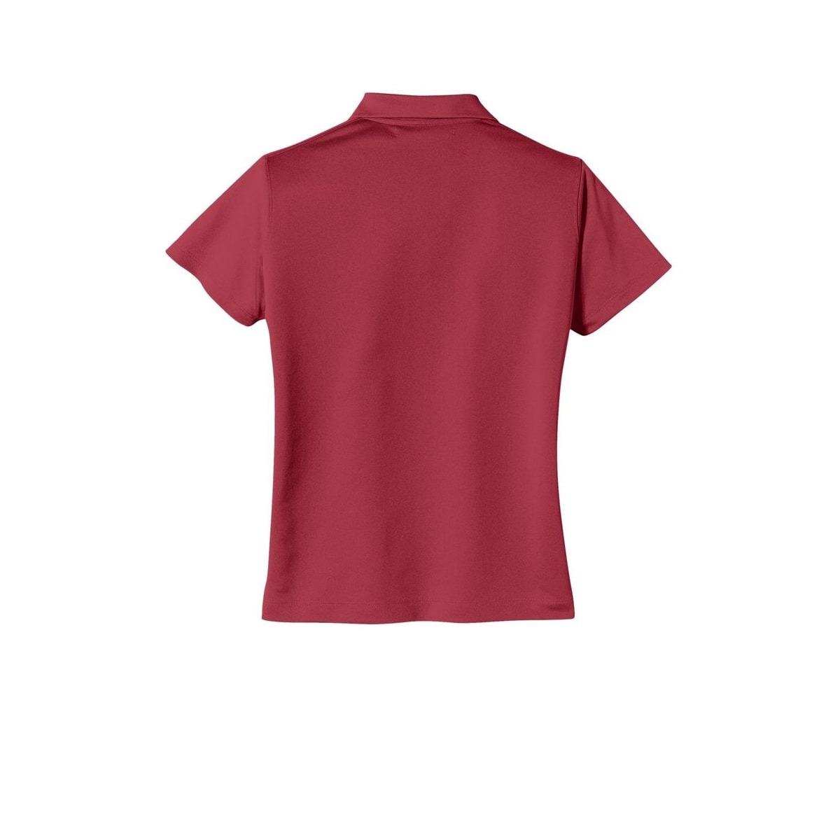 Nike Women's Tech Basic Dri-FIT Polo — Pro Red (Back)