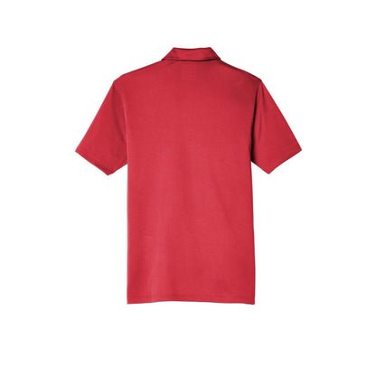 Nike Dri-FIT Hex Textured Polo — Gym Red (Back)