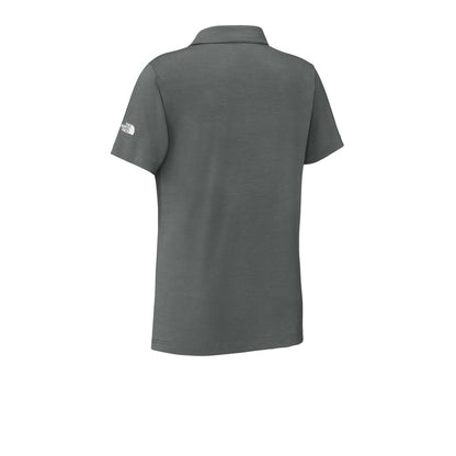 The North Face Women's Canyon Crest Polo — Smoked Pearl Grey (Back)