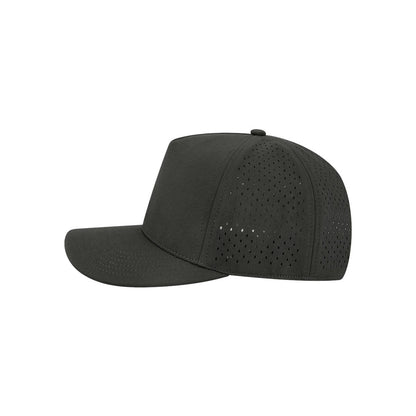 The Cut Above Cap — Black (Left)