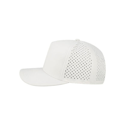 The Cut Above Cap — White (Left)